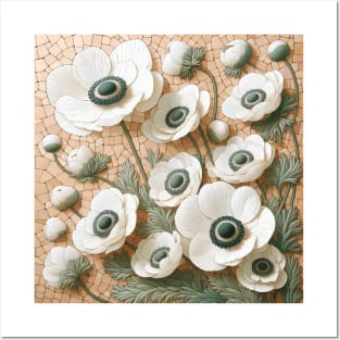 Anemone Flowers Posters and Art